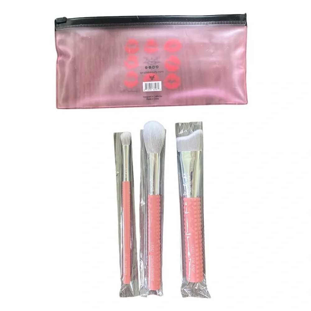 LARUCE 3-Piece Contour Brush Set